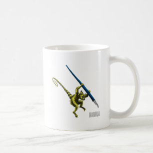 NaNoLA - Lemur with fountain pen Coffee Mug