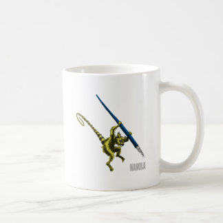 NaNoLA - Lemur with fountain pen Coffee Mug