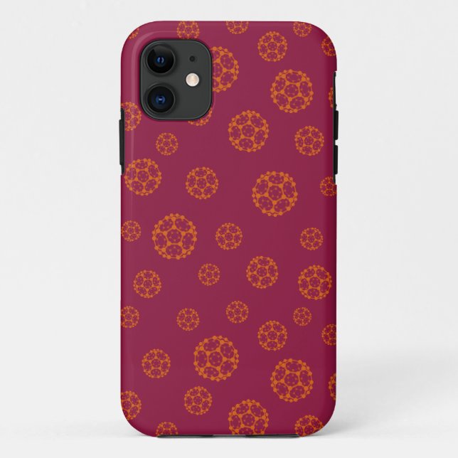Nanoscience Fullerene Case-Mate iPhone Case (Back)