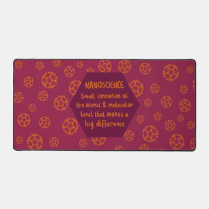 Nanoscience Fullerene Desk Mat