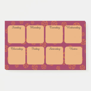 Nanoscience Fullerene Post-it Notes