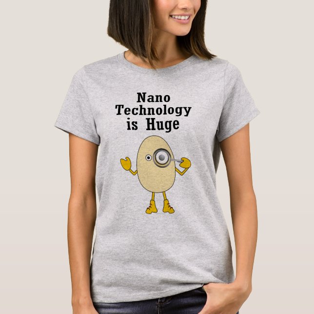Nanotechnology Egghead T-Shirt (Front)