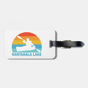 Nantahala Lake North Carolina Kayak Luggage Tag