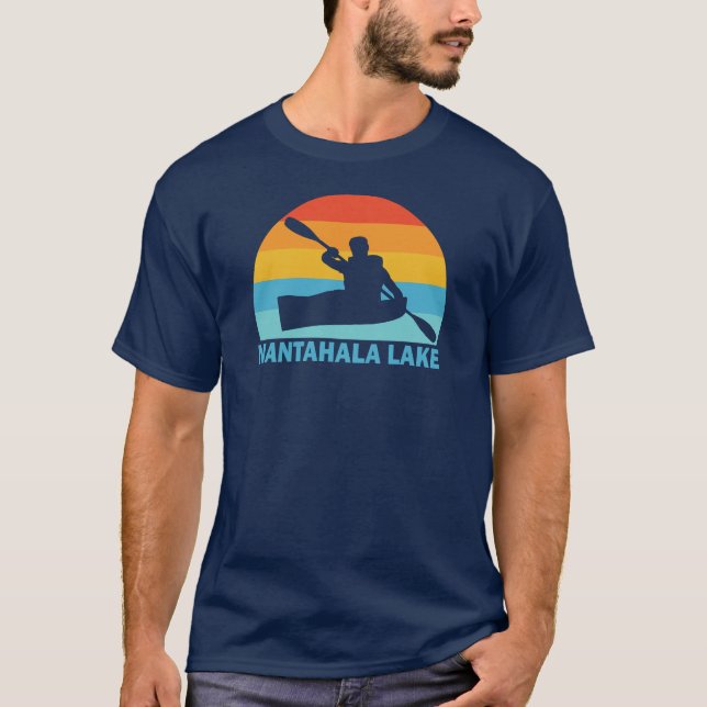 Nantahala Lake North Carolina Kayak T-Shirt (Front)