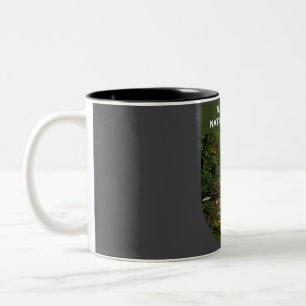Nantahala National Forest - North Carolina  Two-Tone Coffee Mug