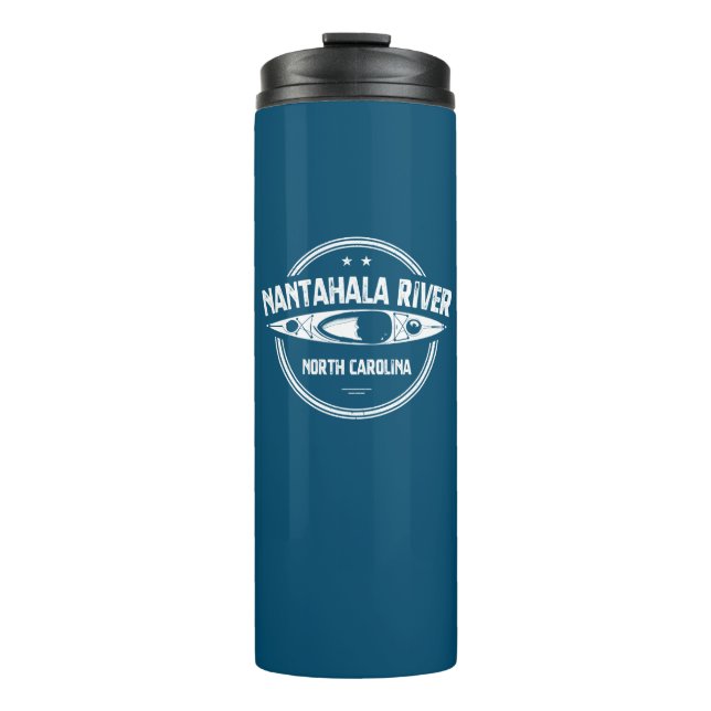 Nantahala River, North Carolina Thermal Tumbler (Front)