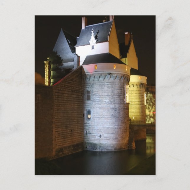 Nantes castle postcard (Front)