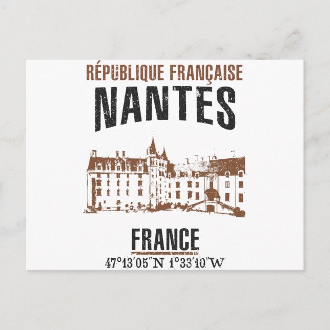 Nantes Postcard (Front)