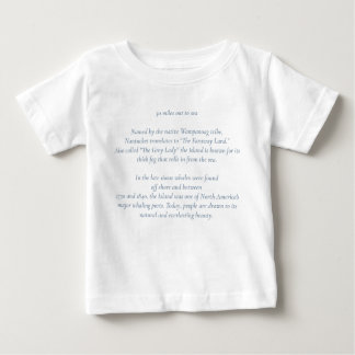 Nantucket 30 Miles Out to Sea Baby Shirt