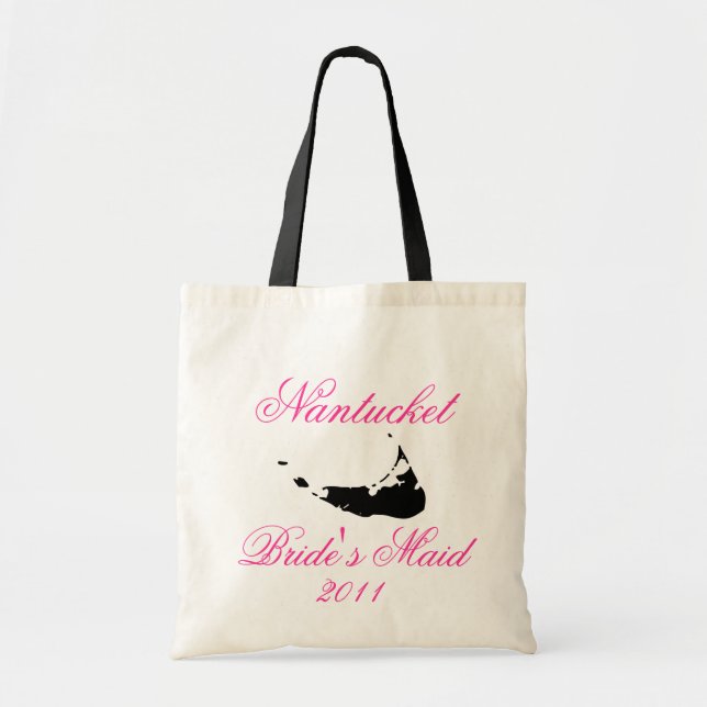 Nantucket Bride's Maid Tote Bag (Front)