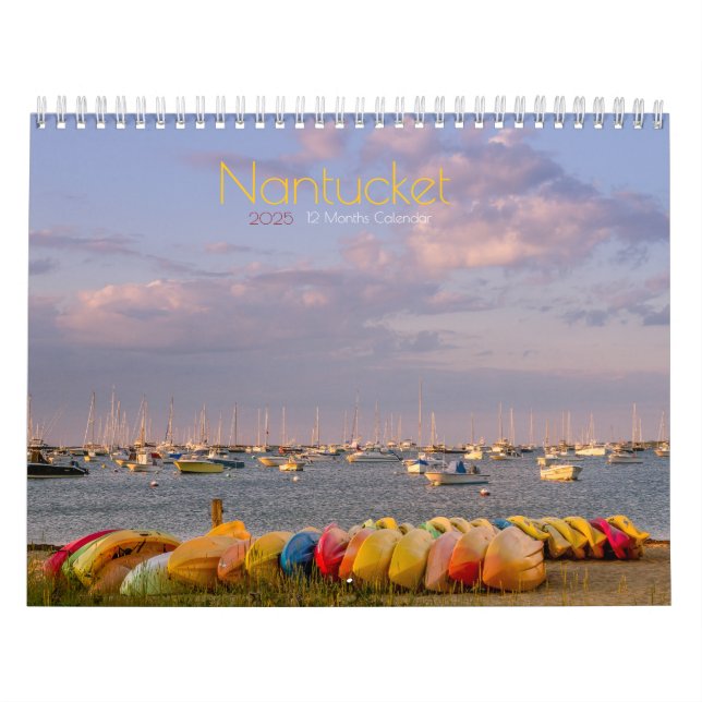 Nantucket Calendar 2025 (Cover)