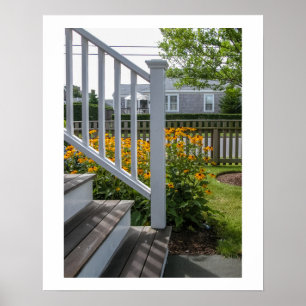 Nantucket Flowers #4  Poster