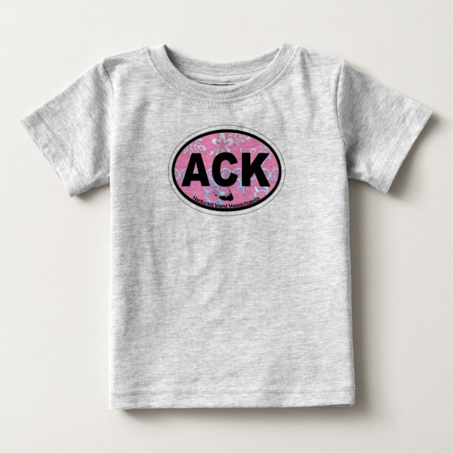 Nantucket Island. Baby T-Shirt (Front)