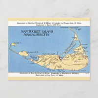 Nantucket Island Map 
