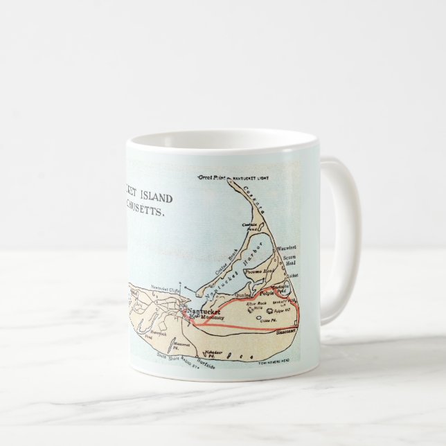 Nantucket Island Mug (Front Right)