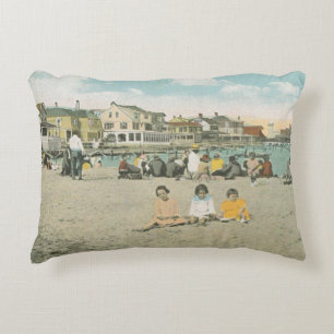 Nantucket Jetties Beach Decorative Cushion