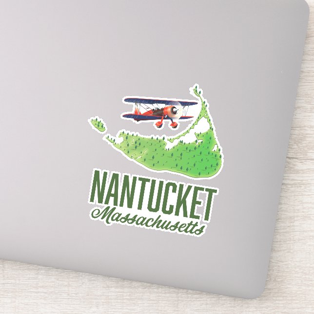 Nantucket Massachusetts Map (Detail)