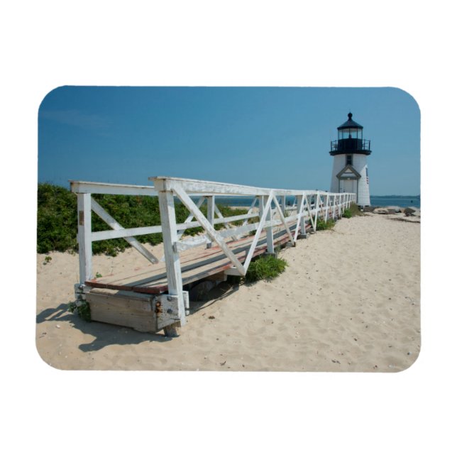 Nantucket. Old Wooden Lighthouse Magnet (Horizontal)