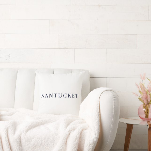 Nantucket Preppy Coastal Style Cushion (Couch)