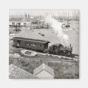 Nantucket Railroad Magnet