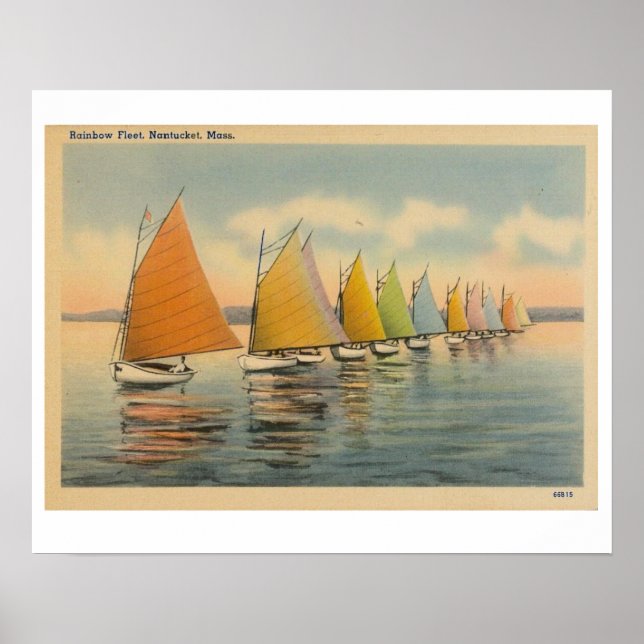 Nantucket Rainbow Fleet 2 Poster (Front)
