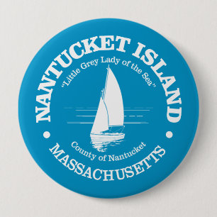 Nantucket (sailboat) 10 cm round badge