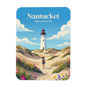 Nantucket USA Magnet