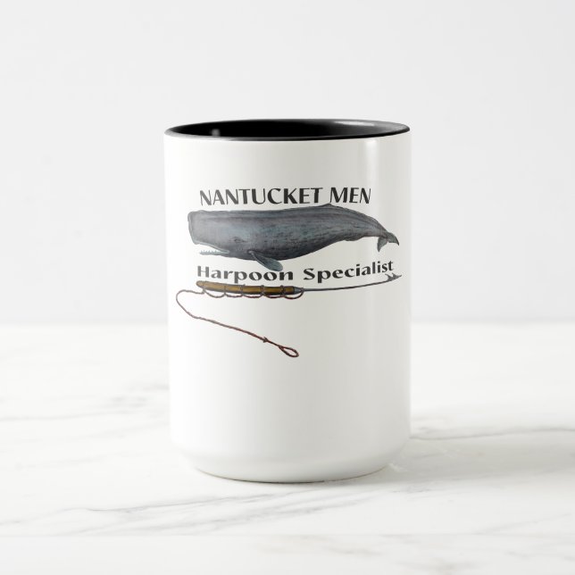 nantucket whale coffee mug (Center)