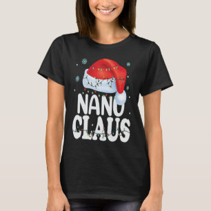 Nanu Claus Xmas Family Matching Grandma Christmas T-Shirt
