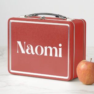 Naomi Metal Lunch Box