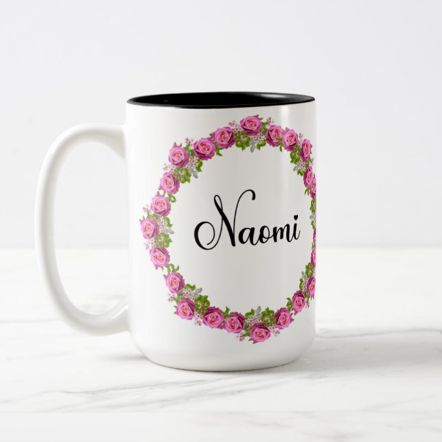 Naomi Two-Tone Coffee Mug (Left)