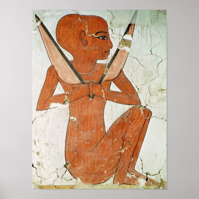 Naos deity, from the Tomb of Nefertari Poster (Front)