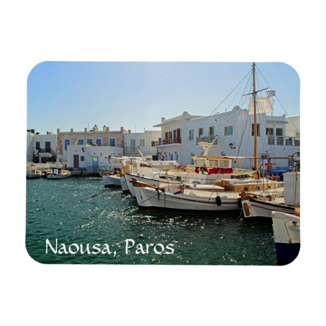 Naousa Paros Greece Magnet (Horizontal)