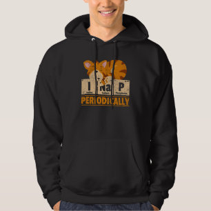 Nap Animal Sleeping Tiger Periodic Table Tiger Hoodie