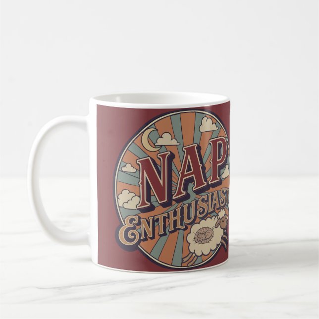 Nap Enthusiast Coffee Mug (Left)