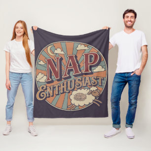Nap Enthusiast Fleece Blanket