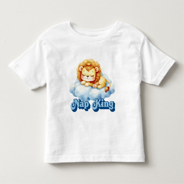 Nap King Toddler T-Shirt (Front)