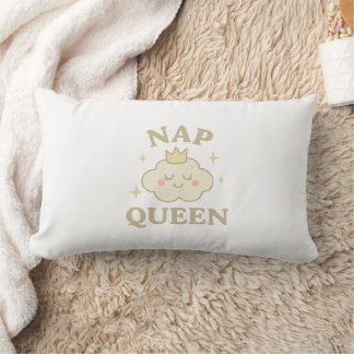 Nap Queen Baby Girl Throw Pillow
