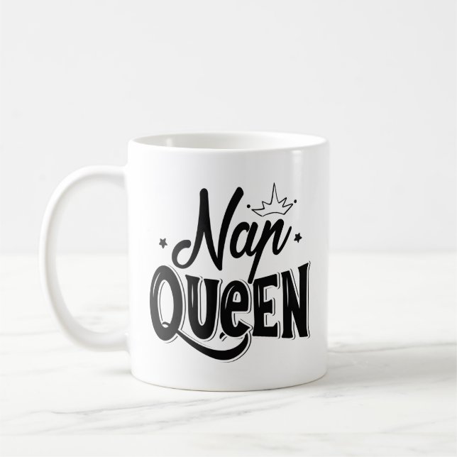 Nap Queen Coffee Mug (Left)