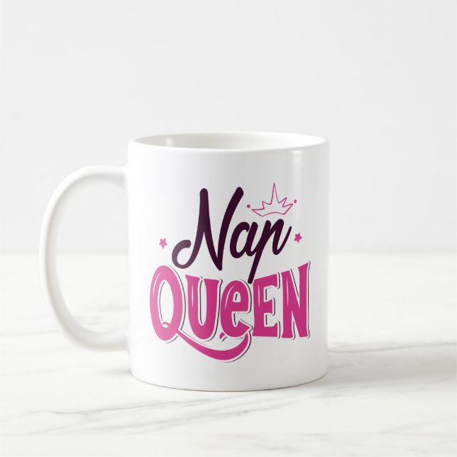 Nap Queen Coffee Mug (Left)