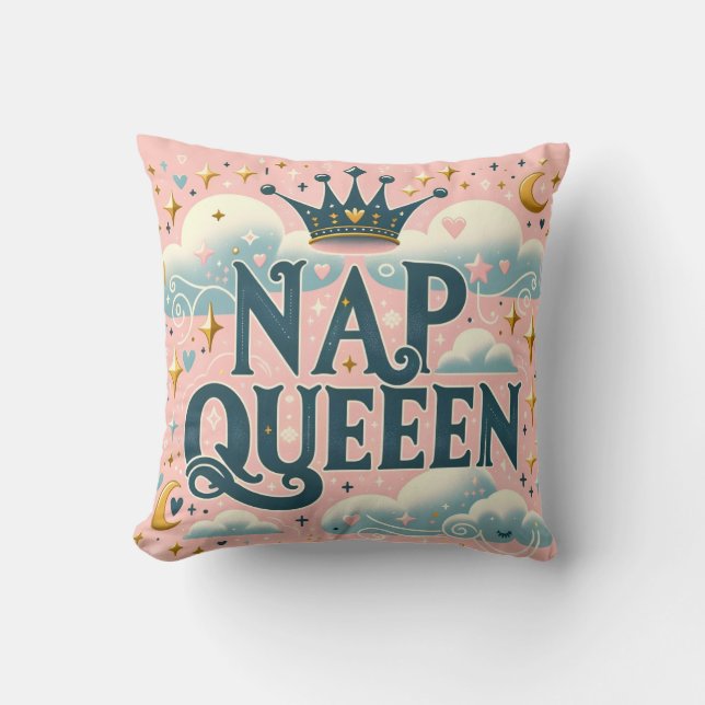 "Nap Queen" Cushion (Front)