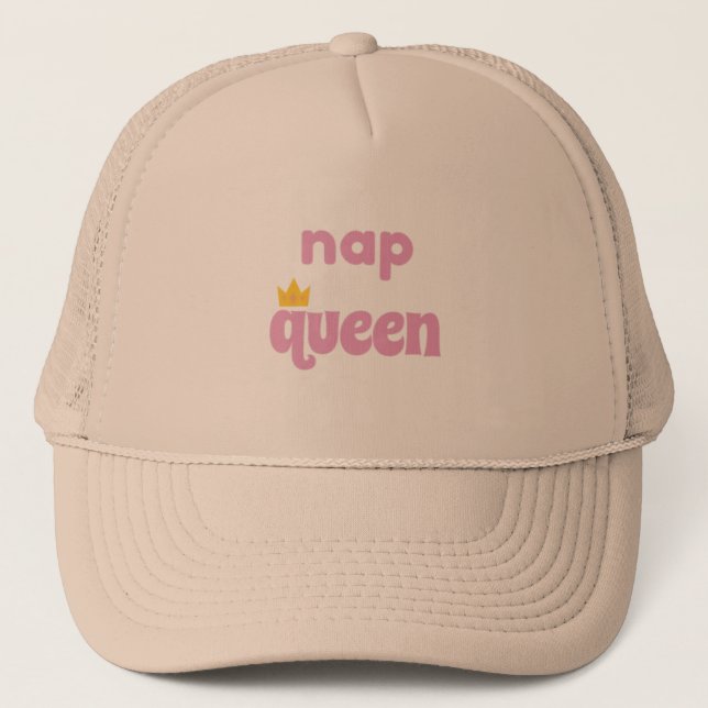 Nap Queen Trucker Hat (Front)