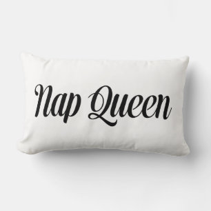 Nap Queen Typography Lumbar Cushion