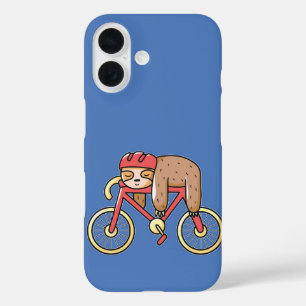 Nap Rider Sloth iPhone 16 Case