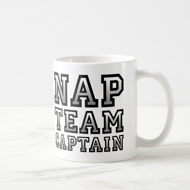 Nap Team Captain Funny Mug Travel Mug (Right)