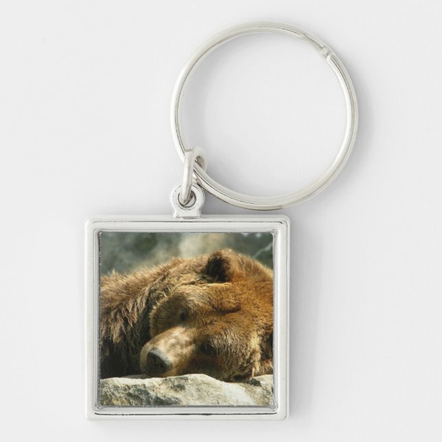 Nap Time Bear Key Ring (Front)