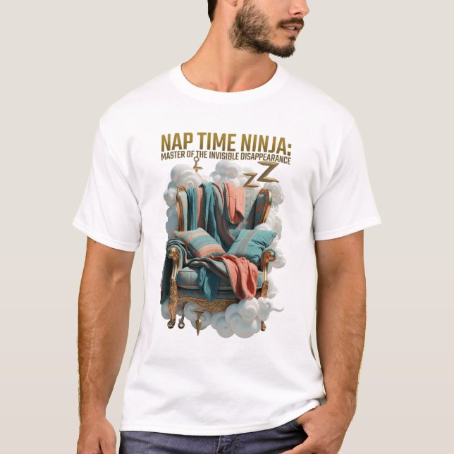 Nap Time Ninja T Shirt (Front)