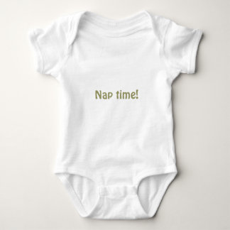Nap Time! Organic Onsie Baby Bodysuit