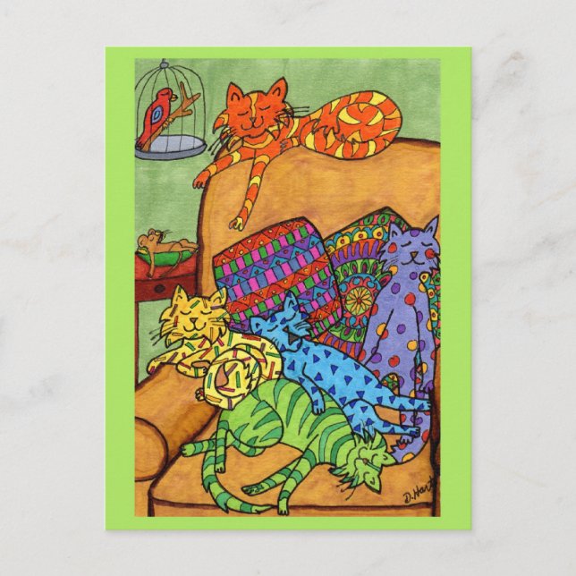 Nap Time Postcard (Front)