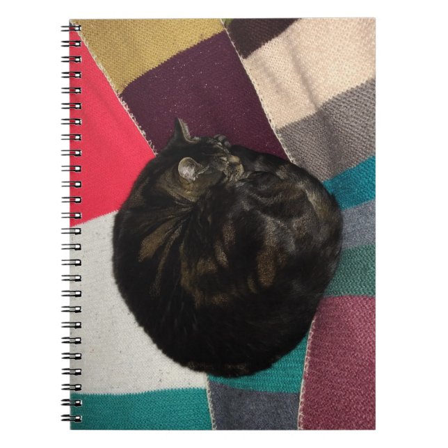 Nap Time Spiral Photo Notebook (Front)